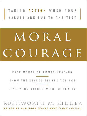 cover image of Moral Courage